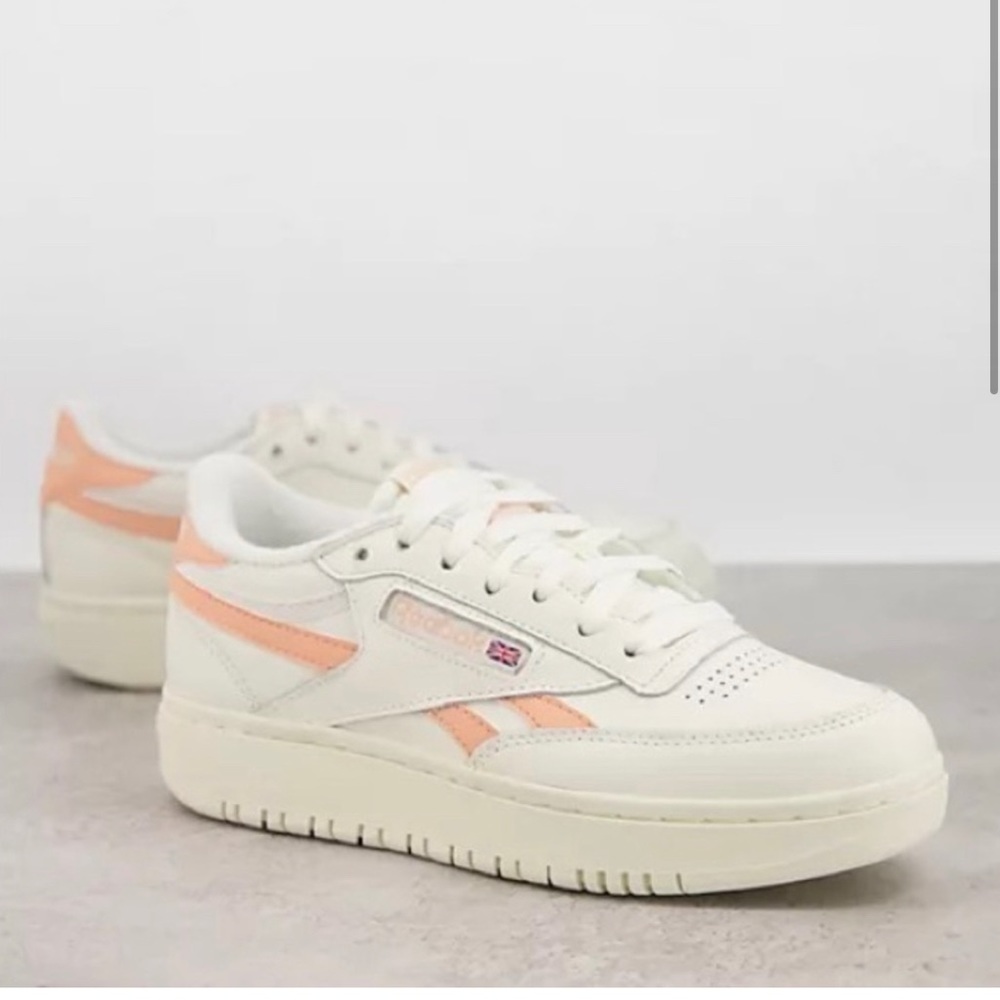 Reebok Club C Double Women's Shoes Sneakers Off White Retro Classic
